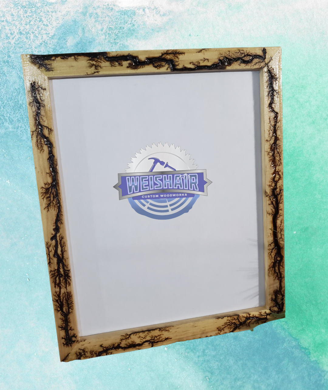 Fractal Burned Picture Frames