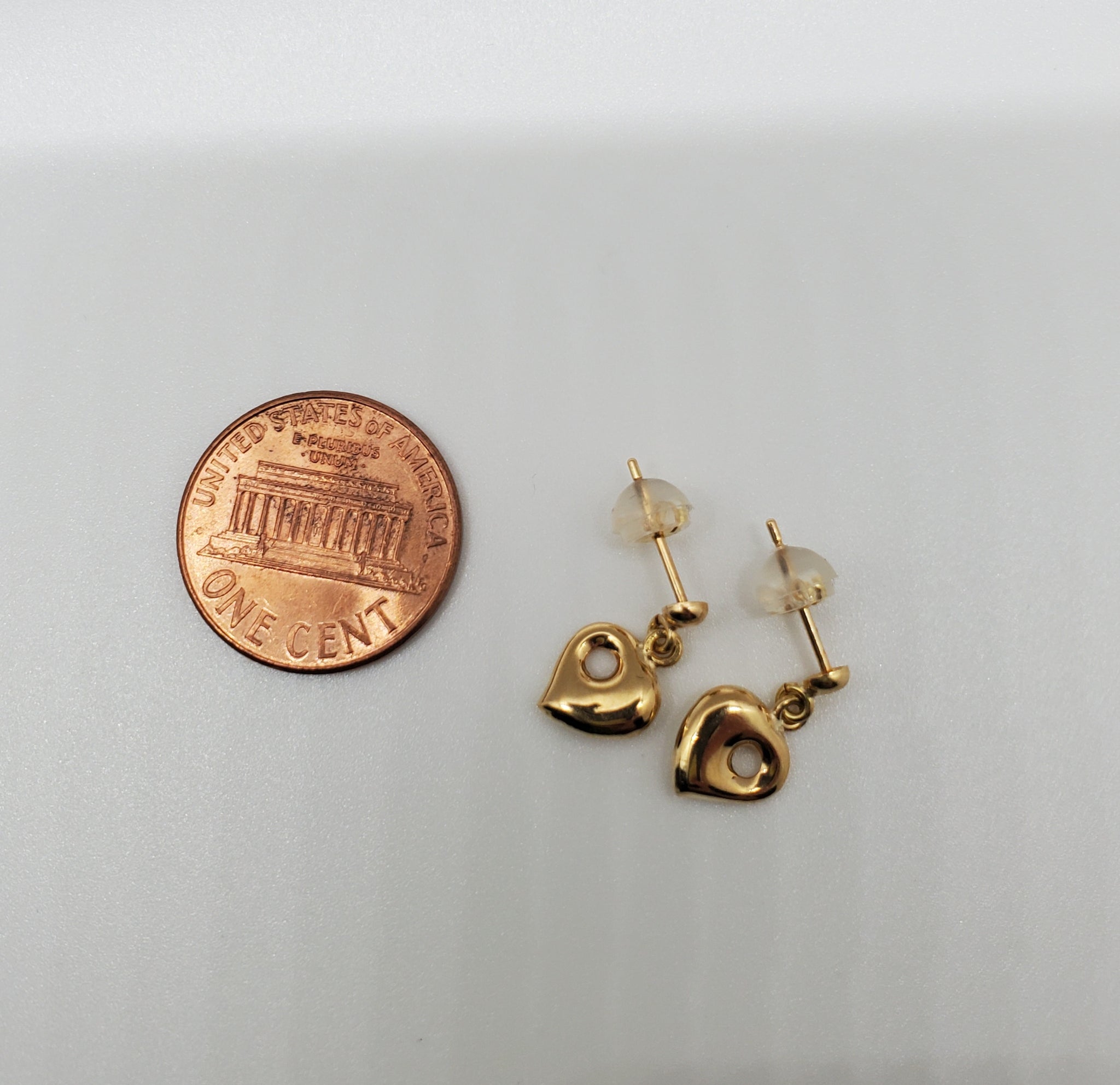 Monaca Earrings in 18k Japan Gold – Weishair Woodworks