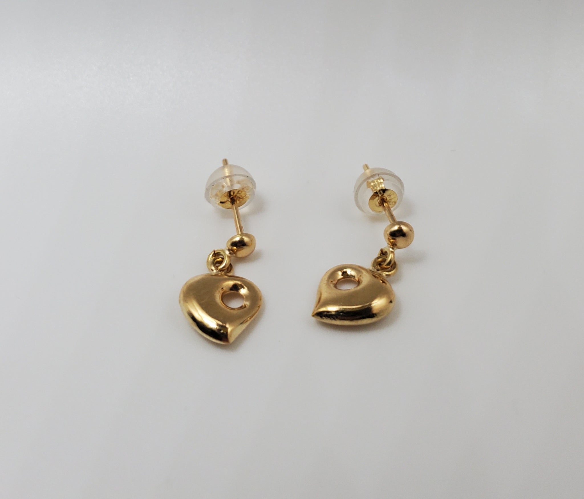 Monaca Earrings in 18k Japan Gold – Weishair Woodworks